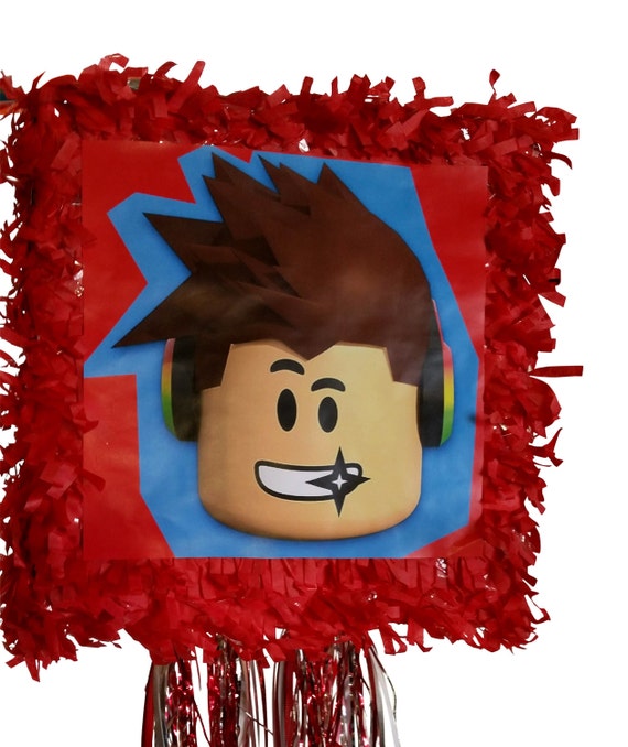 Roblox Pinata Etsy - roblox birthday roblox pinata