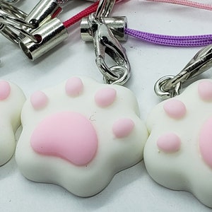 BOGO - 2 for 1 Paws Toe Beans Phone Charms / Kitty Charm / Kitty Gift / Phone Charm /Meow Meow