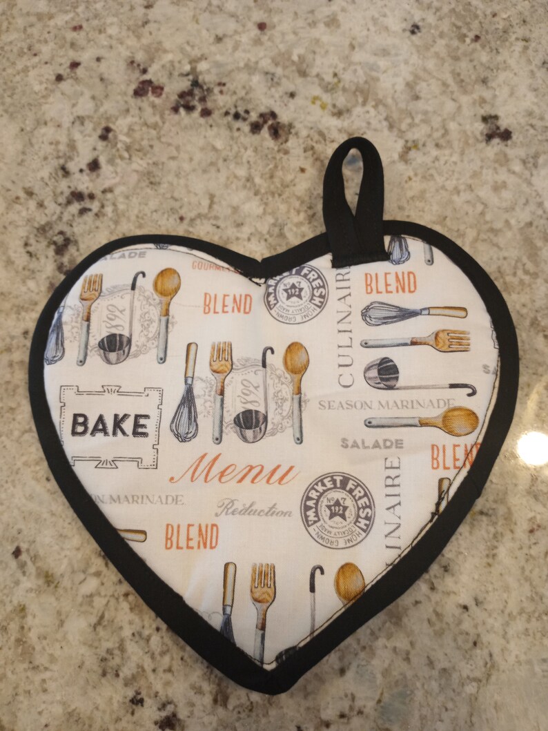 Heart Potholder Set