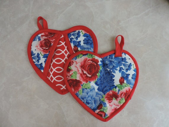 Set of 2 Pioneer Woman Heart Potholders Pioneer Woman Heart 