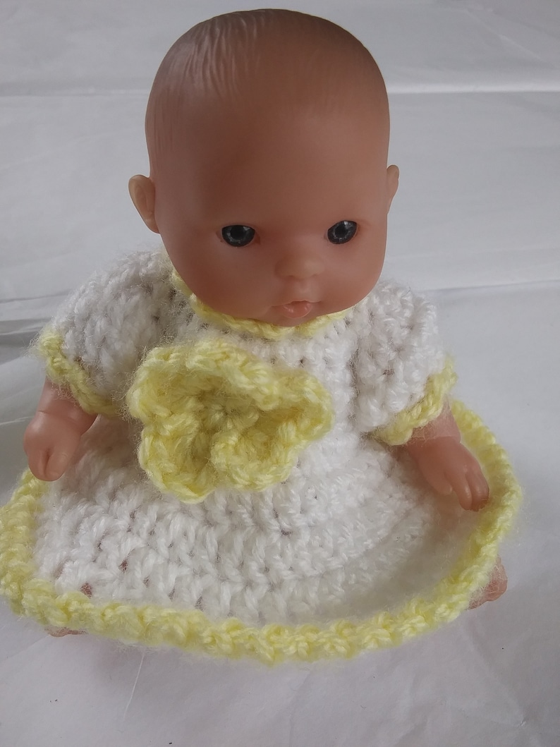 Doll Hoodie Crochet Pattern PDF Pattern MOTHERS day PDF Crochet Doll Pattern for 5 inch Doll,Crochet Baby Doll Pattern for Dress and Cape