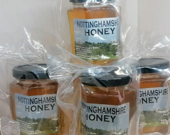 Raw Honey - Nottingham shire local hives free postage uk