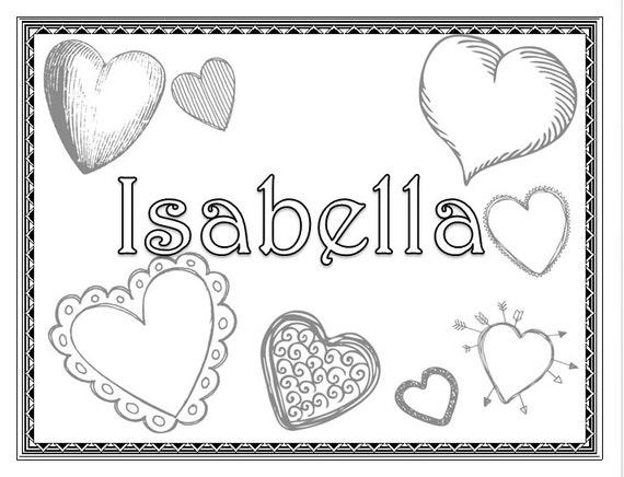 16 Isabella Name Coloring Pages - Printable Coloring Pages