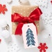 Printable Christmas Tags Retro Gift Tags Printable Pink - Etsy