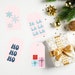 Printable Christmas Tags Retro Gift Tags Printable Pink - Etsy