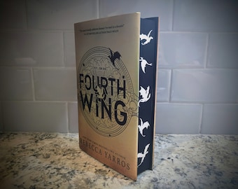 Fourth Wing book spraying service REPLICA - not a first edition copy - READ DESCRIPTION