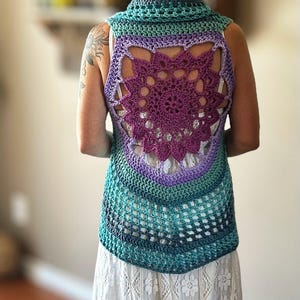 Fae vest, Boho vest,