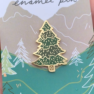 Pine Tree Enamel Pin