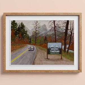 Stampa artistica di Twin Peaks