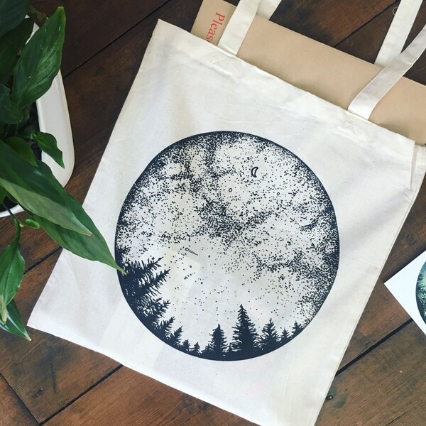 Starry Sky Tote Bag