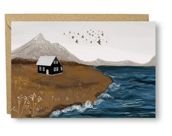 Icelandic Cottage Card