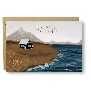 Icelandic Cottage Card