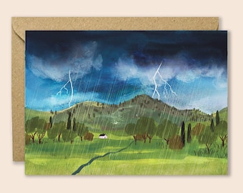 Thunderstorm Card