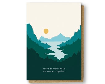 Heres to More Adventures Together Card