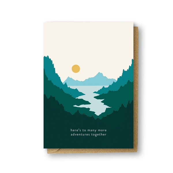Heres to More Adventures Together Card