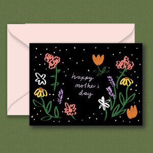 Fijne Moederdag Botanische Kaart