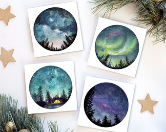 Starry Sky Cards | Set of 4