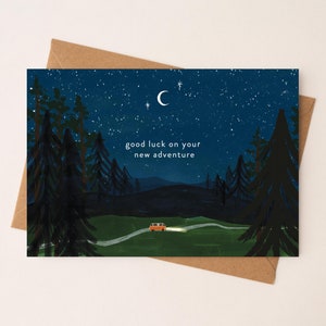 Viel Glück mit Deinem neuen Abenteuer Campervan Card