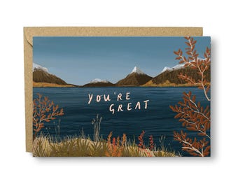 You're Great Card