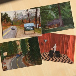 Twin Peaks Postkarten Set