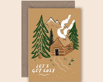 Lets Get Cosy Card