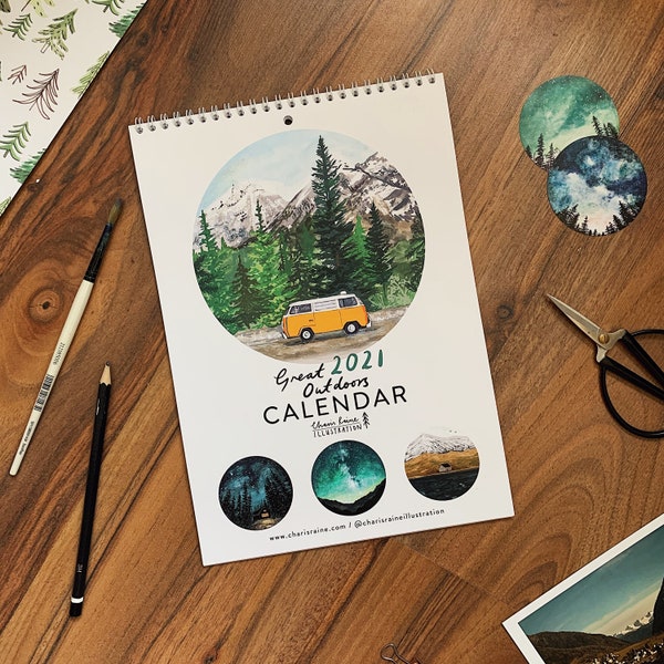 2021 Illustrated Calendar