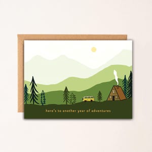Adventures Camper Van Card