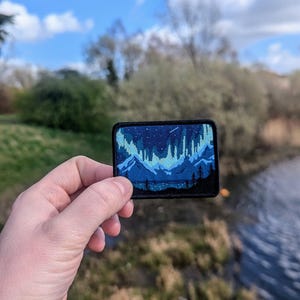 Northern Lights Iron on Patch