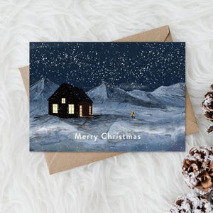 Mixed Scandi Christmas Card Set | Pack of 4 Designs image 3