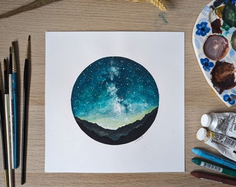 Starry Sky #4 Original  Painting