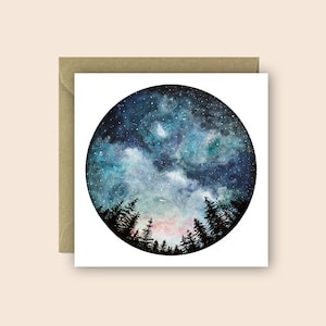 Starry Sky Cards Set of 4 image 3