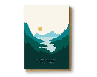 Heres to More Adventures Together Card