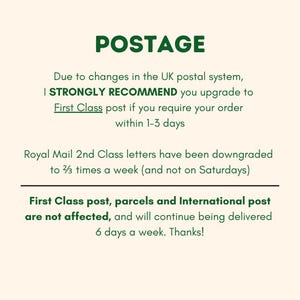 a green postcard with instructions to postage