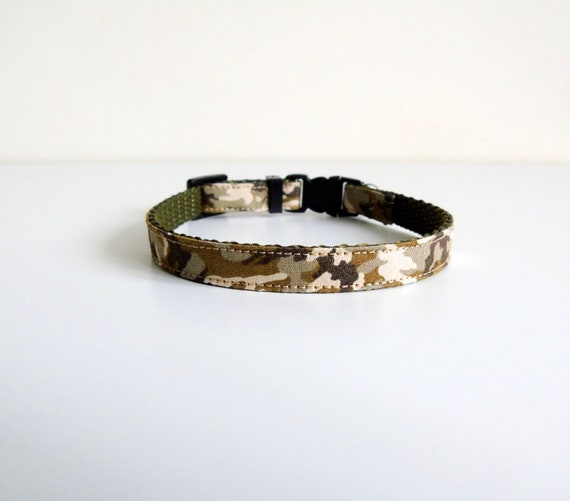 Camo Cat Collar Kitten Collar Cat Breakaway Collar Kitten Breakaway Collar Camouflage Cat Quick Release Collar Boy