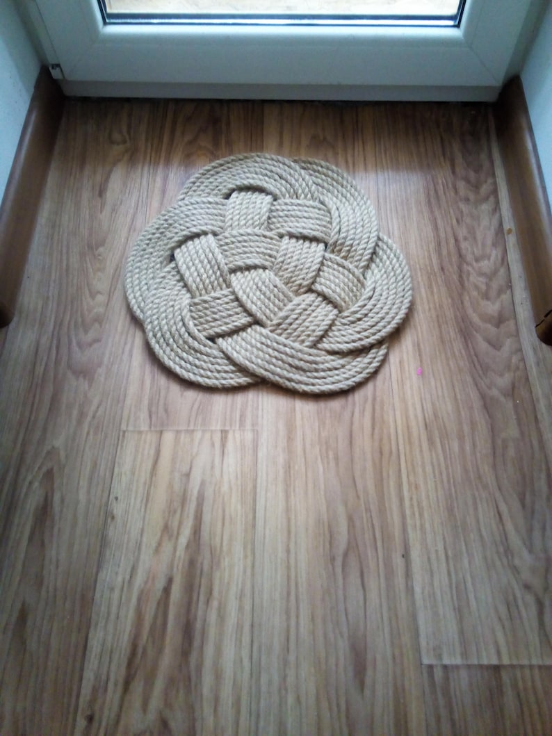 Rope mat Nautical rope mat mat Front doormat Jute rope Etsy