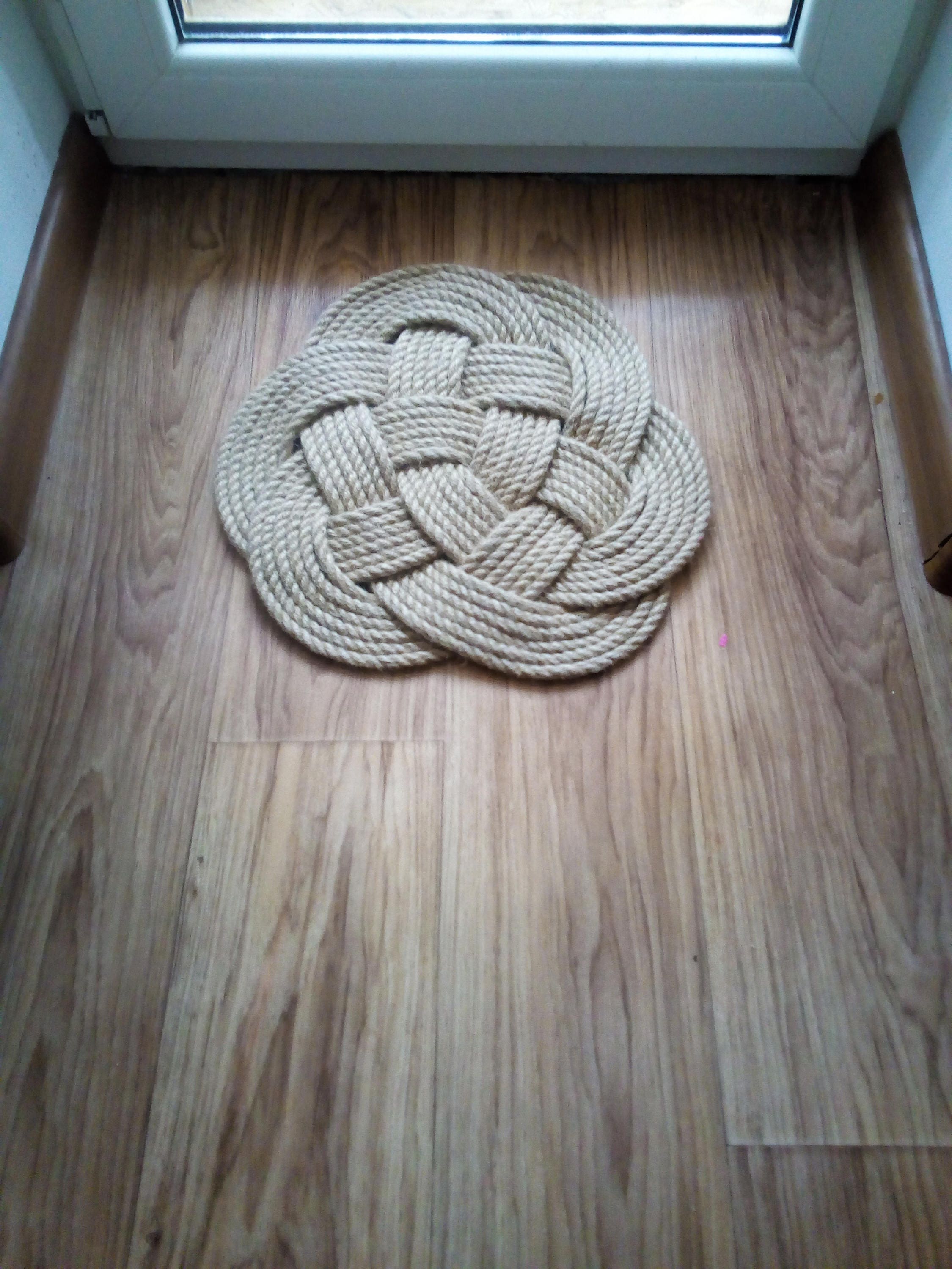 Rope mat Nautical rope mat mat Front doormat Jute rope Etsy