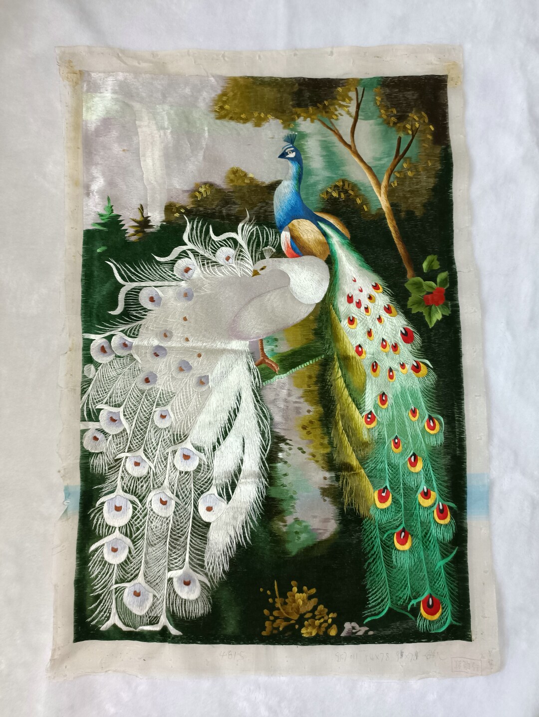 Home Decor Exquisite Chinese Handmade Large Silk Embroidery Painting Wall Decor Suzhou