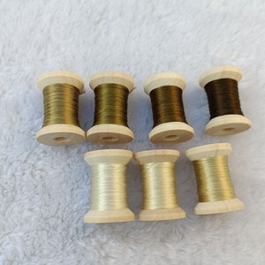 7 spools hand-dyed 100% natural mulberry silk embroidery threads for hand embroidery cross stitch needlepoint #S18T