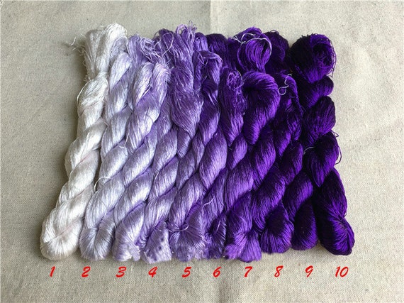 New Item Chinese 100% Silk Embroidery Thread Yarn embroidery floss