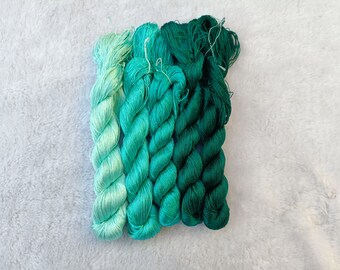 Silk thread 5 skeins natural mulberry silk embroidery threads silk embroidery floss hand embroidery needlework#0945