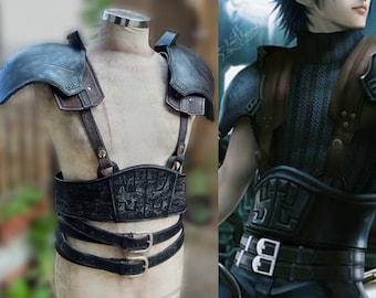 Cosplay Zack Fair Final Fantasy VII en couleur haute qualité personnalisée, costume FF7