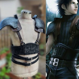 Cosplay Zack Fair Final Fantasy VII en couleur haute qualité personnalisée, costume FF7 image 1