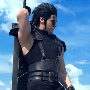 Cosplay Zack Fair Final Fantasy VII en couleur haute qualité personnalisée, costume FF7 image 2