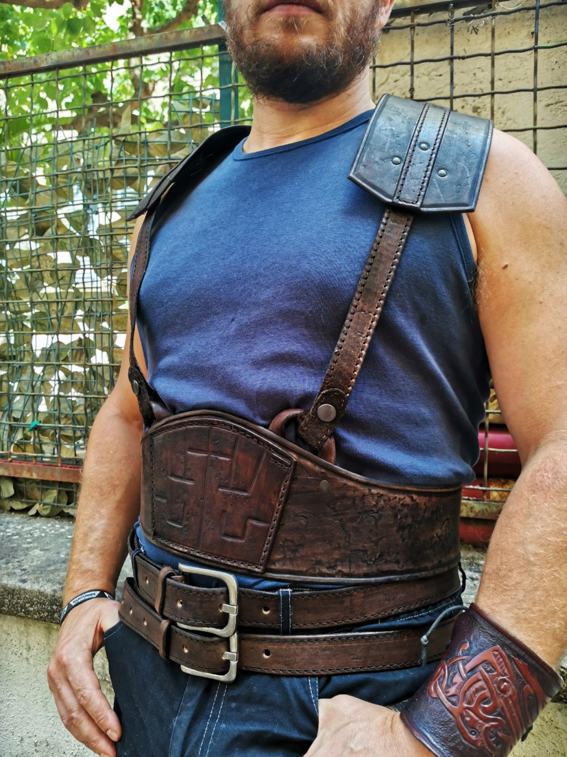 Tifa Lockart straps bracers harness Final Fantasy 7 REMAKE | Etsy