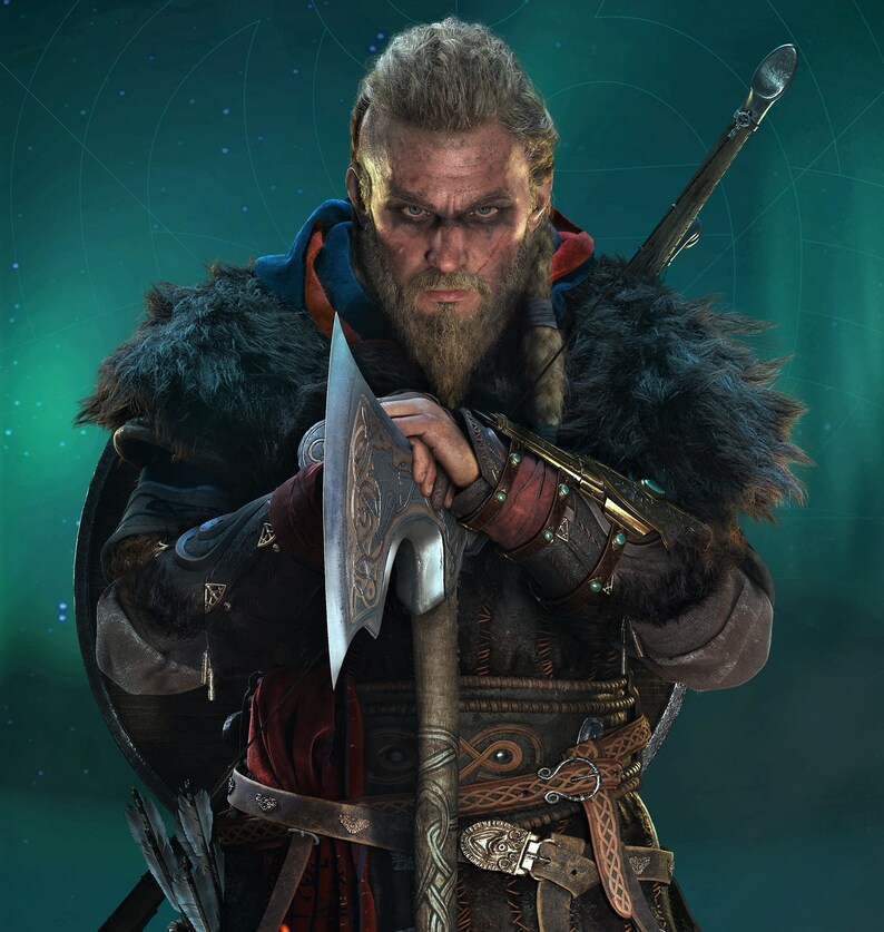 Assassin's Creed Valhalla cosplay costume EIVOR LEATHER Etsy