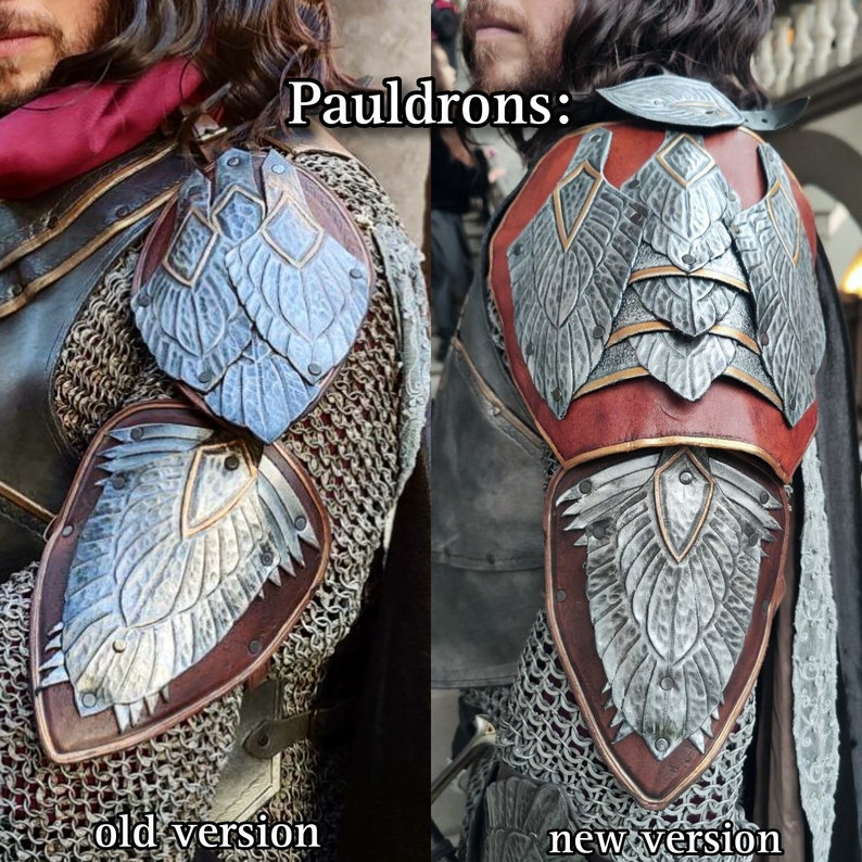 Aragorn Armor Handmade Custom leather full coronation armor LOTR Return of the King image 10