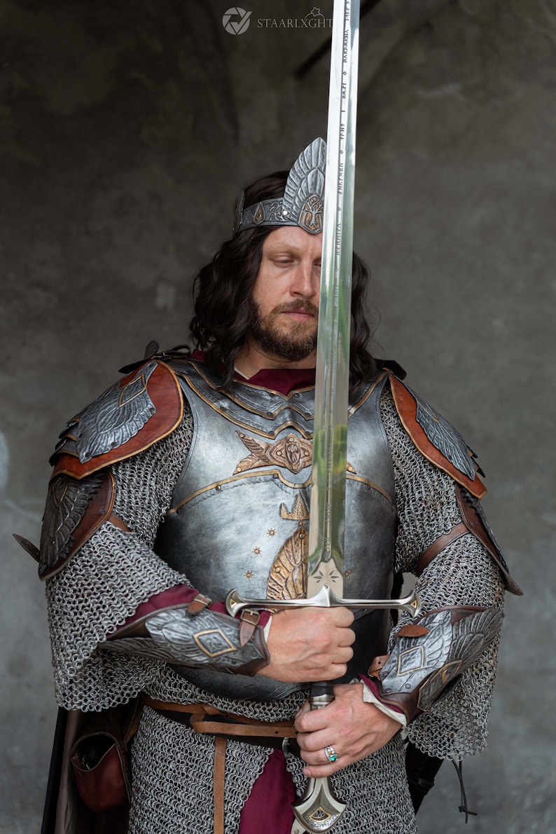 Handmade Aragorn Armor – Lord of the Rings, Return of the King - Etsy UK