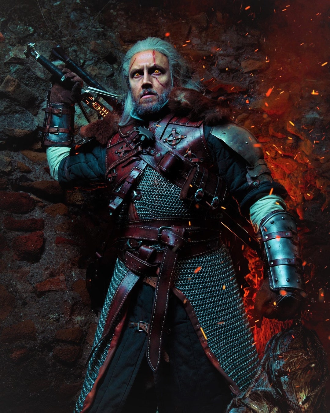 Another Geralt Remake Concept : r/witcher