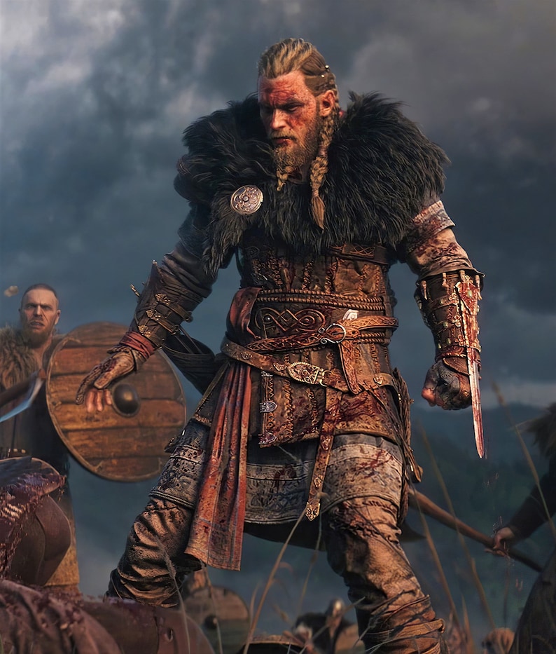 Assassin's Creed Valhalla cosplay costume EIVOR LEATHER Etsy