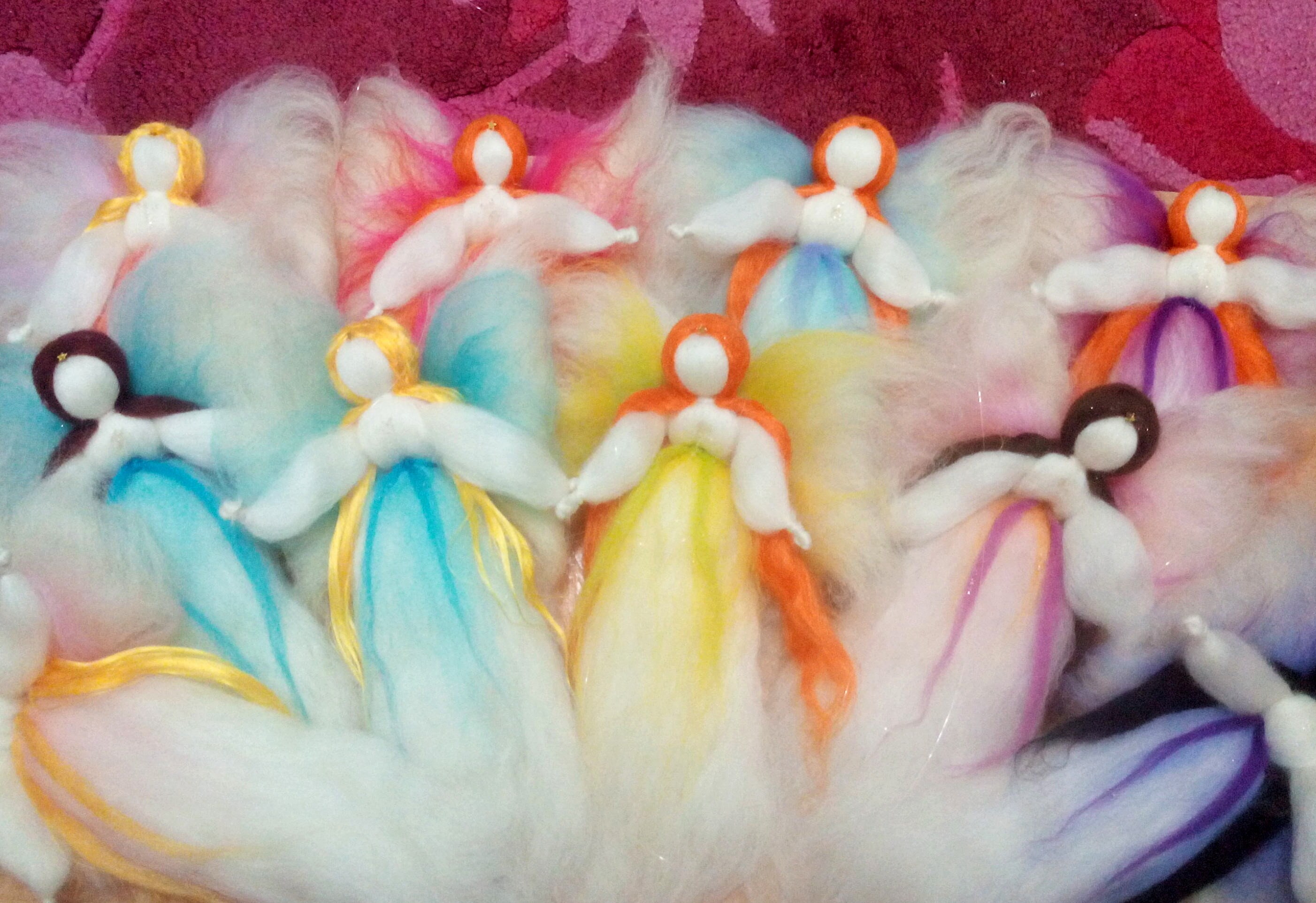 Anges et Fées en Laine - Engel Und Feen Aus Wolle